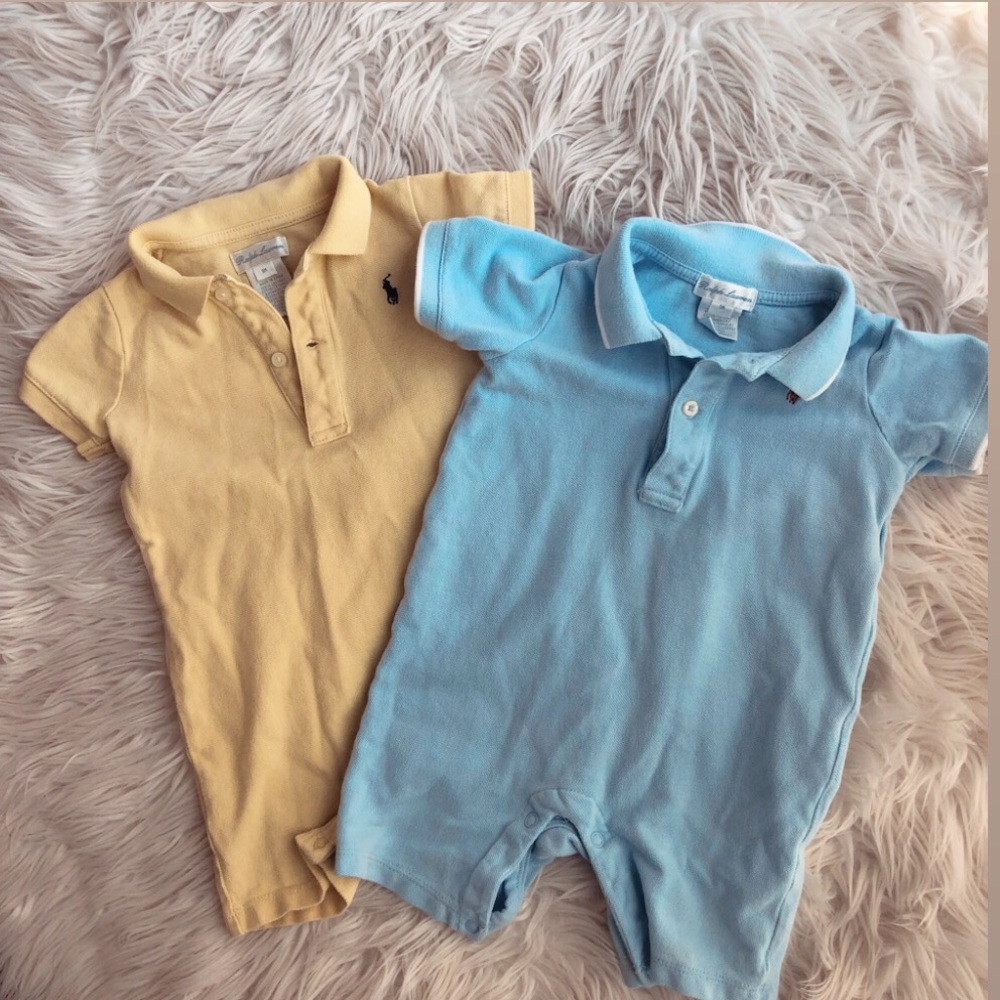 9 Month Boys Ralph Lauren One Pieces